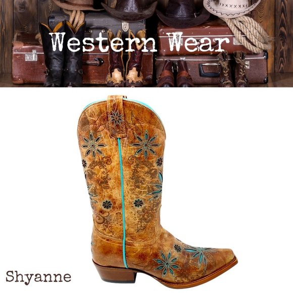 Shyanne Shoes - Shyanne Women's Daisy Mae Western Boots